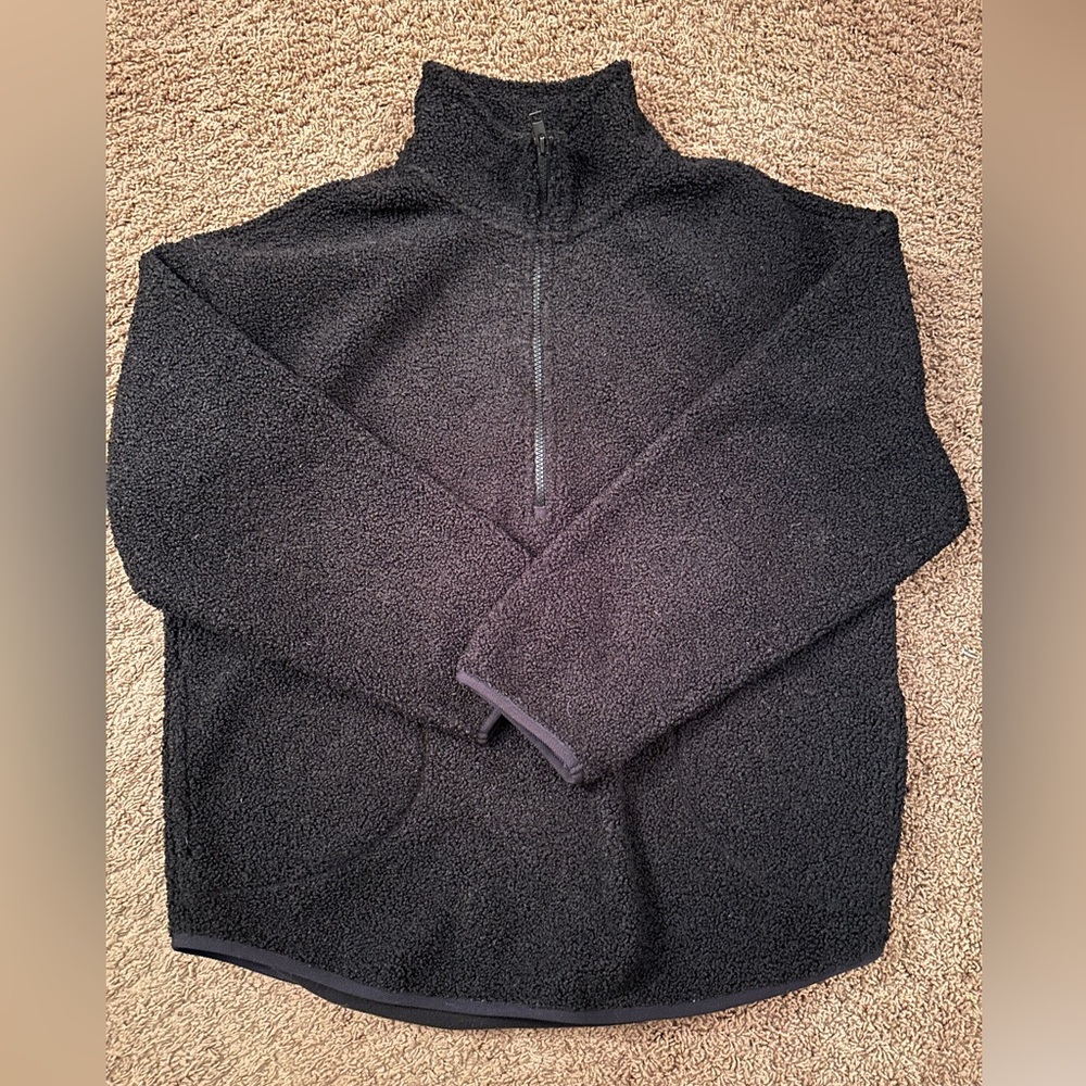 GAP black Zip-Up Sweater